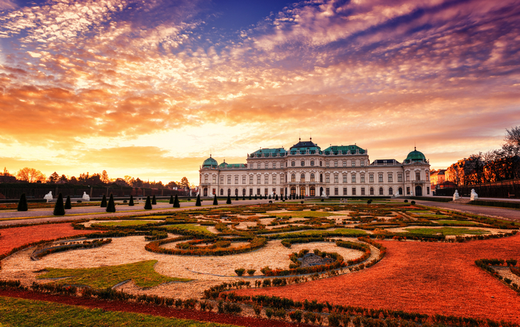 Schloss Belvedere in Wien, Österreich