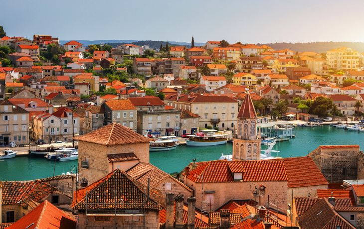 Altstadt von Trogir in Dalmatien
