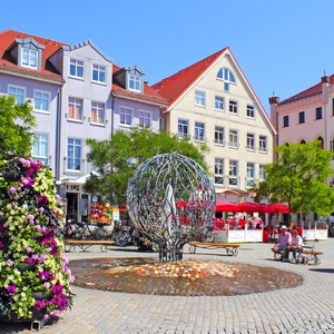 Rathausplatz - Waren (Müritz)